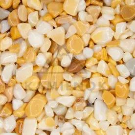 Giallo Siena 3/6 mm oblý